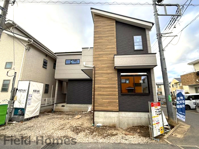 茅ヶ崎市矢畑新築戸建て　2期5号棟の外観|外観「茅ヶ崎市矢畑新築戸建て　５号棟」