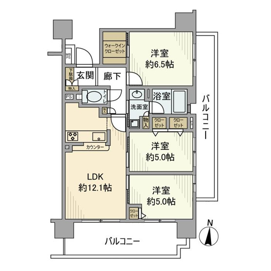 【間取り】 | クリオ文京本駒込
