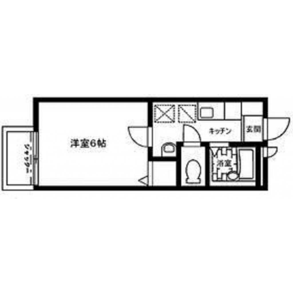 アークフラットの間取り