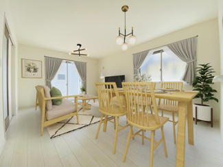 【居間・リビング】ドマーニ一色新町2号棟