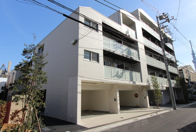 墨田区堤通１丁目の賃貸マンションの外観