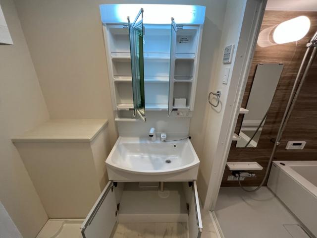 ベラビスタ木場の洗面所|洗面化粧台