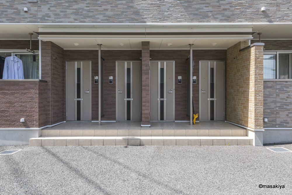 ガーデンハウス朝日山　Bのエントランス|エントランス