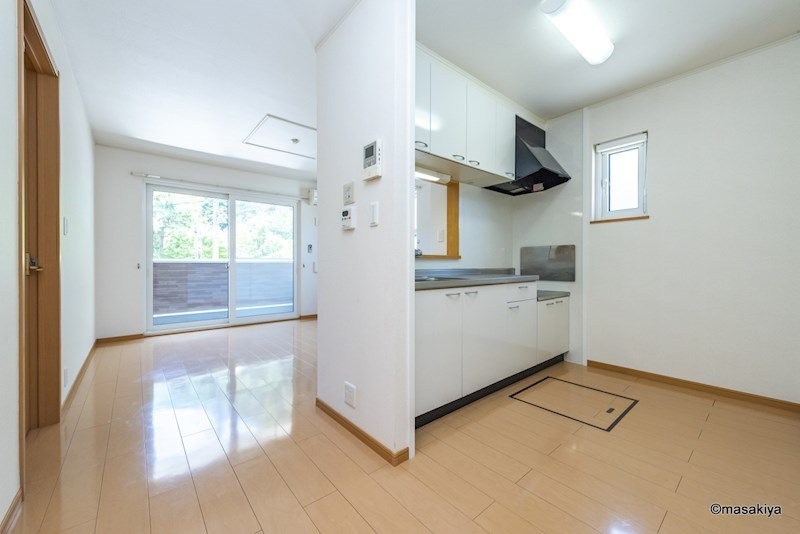 ガーデンハウス朝日山　Bのキッチン|カウンターキッチン