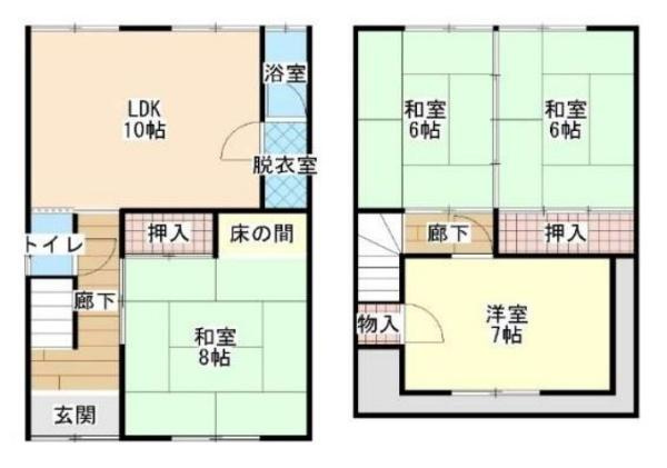 柏原市法善寺１丁目の中古一戸建