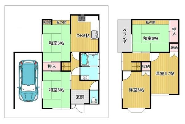柏原市国分本町７丁目の中古一戸建