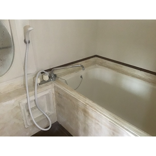 松下コーポの浴室