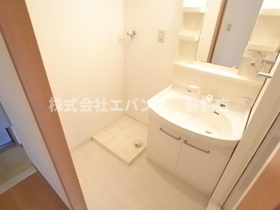 【洗面所】 | ブルーオーシャン | スペースが確保できる洗面所です