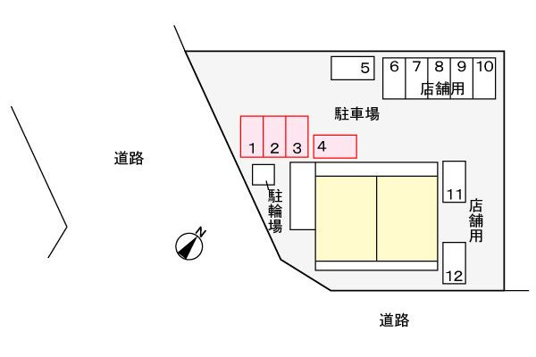 アヴェニューかりがね　　刈谷市の賃貸ならクラスホーム刈谷店の駐車場