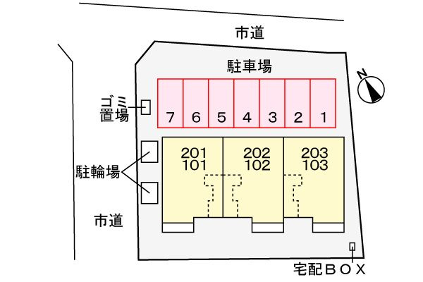 エテルノ　　刈谷市の賃貸ならクラスホーム刈谷店の駐車場