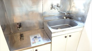 平井三松ハイムのキッチン|きれいなキッチンです