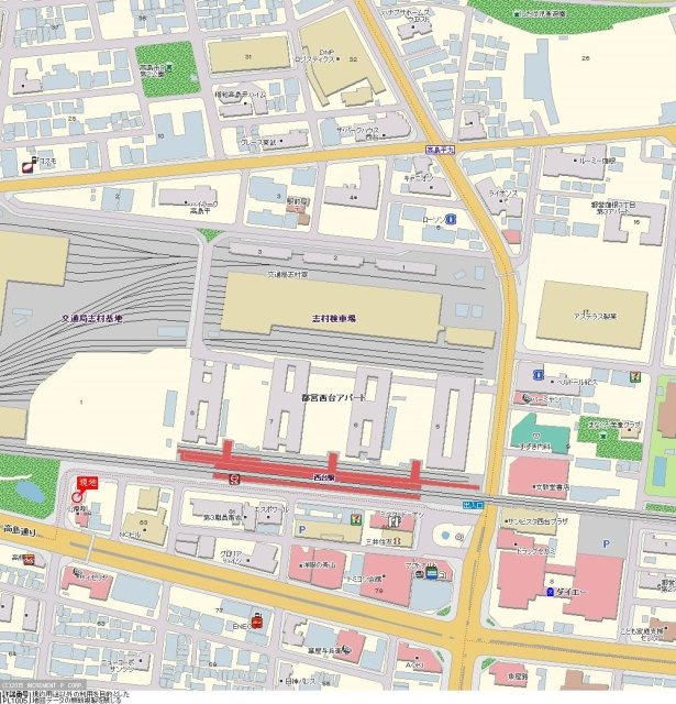 日神パレス西台第３の地図