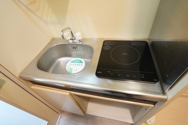 日神パレス西台第３のキッチン|1口IHコンロ