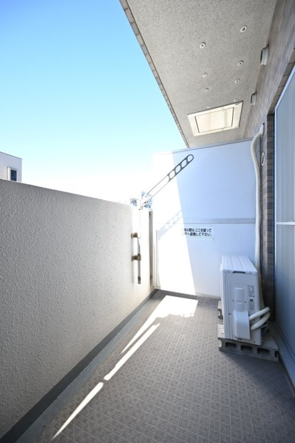 グリーンプラザ東あずまのバルコニー|落ち着いた時間を過ごせるバルコニーです