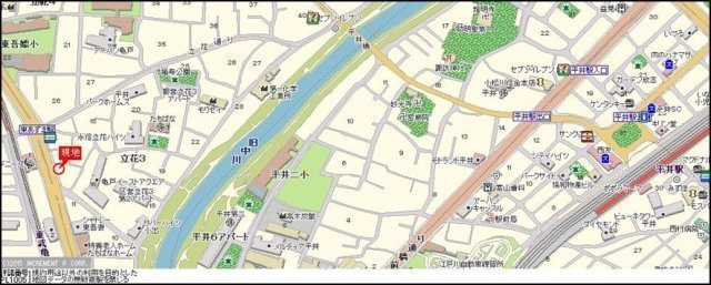 グリーンプラザ東あずまの地図