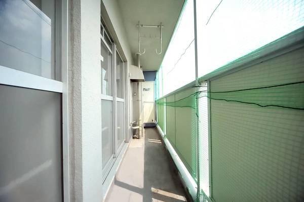 ビレッジハウス下島第二2号棟のバルコニー|ビレッジハウスの同一物件・同一タイプの間取りの写真です