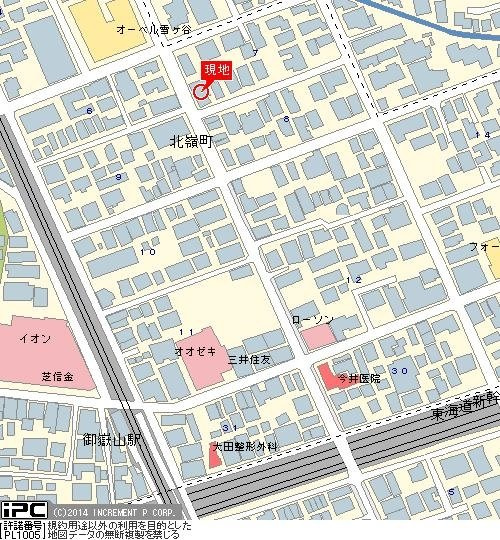 ドム雪ケ谷大塚の地図