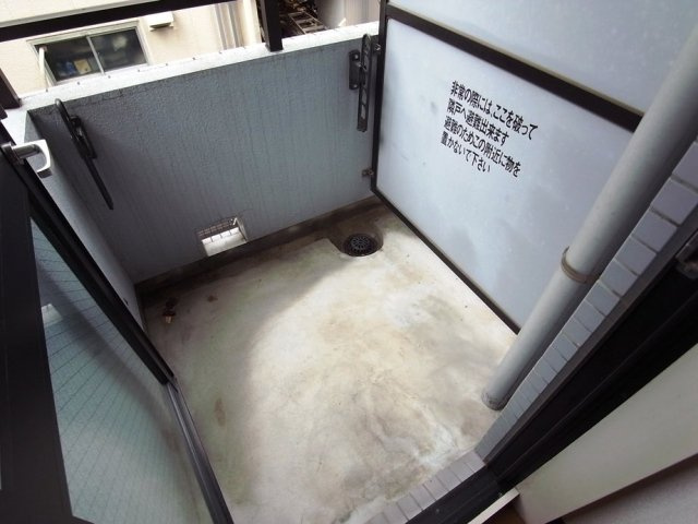 ドルチェ府中のバルコニー|陽当たり良好なバルコニーです