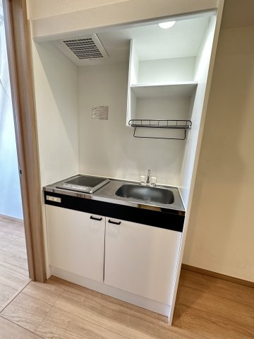 サニーコート富岡のキッチン|きれいなキッチンです