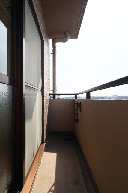 アーバンヒルズ吉野町のバルコニー|外からの目が気にならないバルコニーで洗濯物が干せます