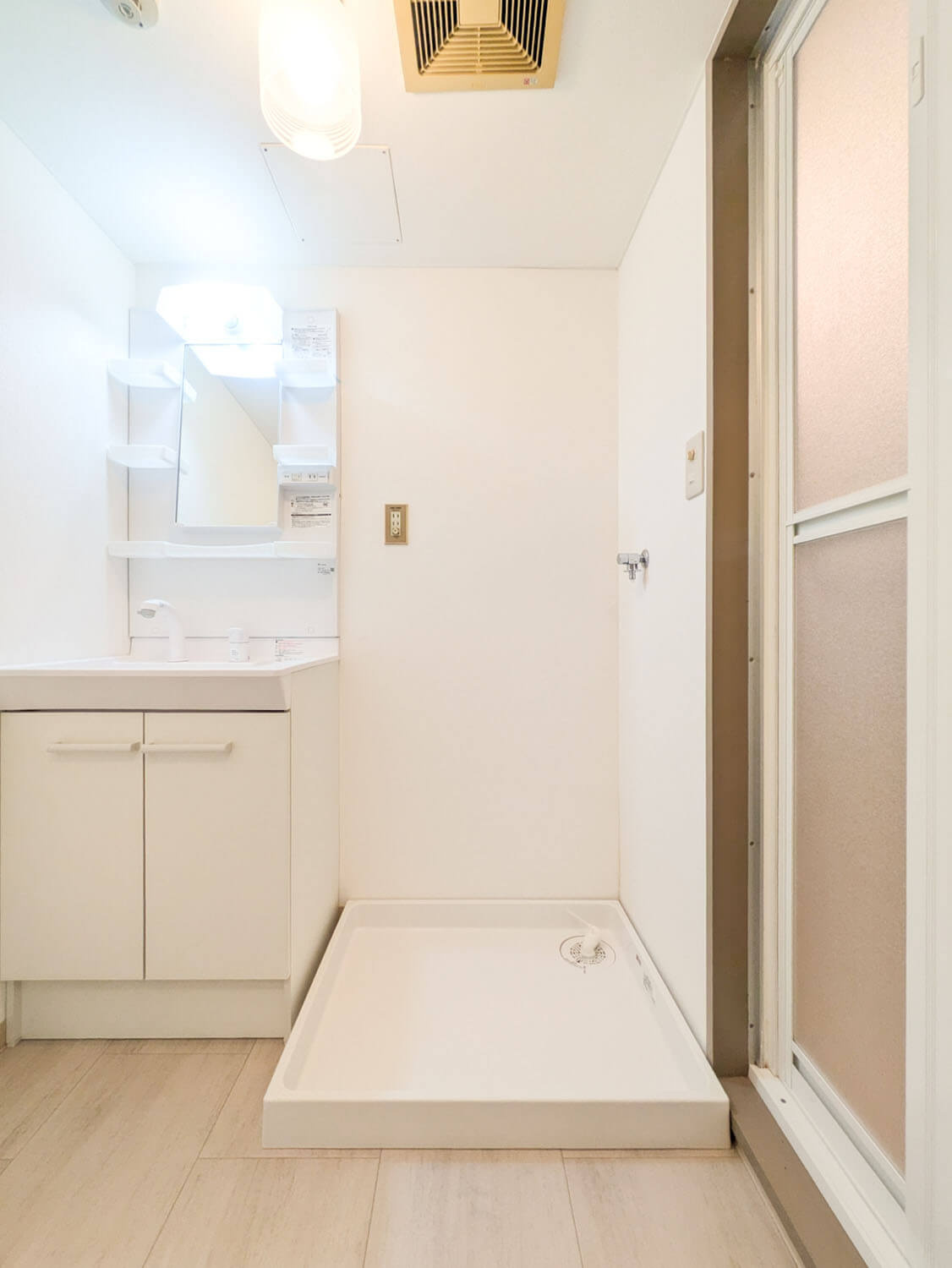 アネックスヒルズ川越の洗面所|スペースが確保できる洗面所です