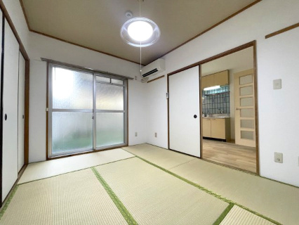 アネックスヒルズ川越の和室|※居室天井の照明は入居時に撤去いたします。