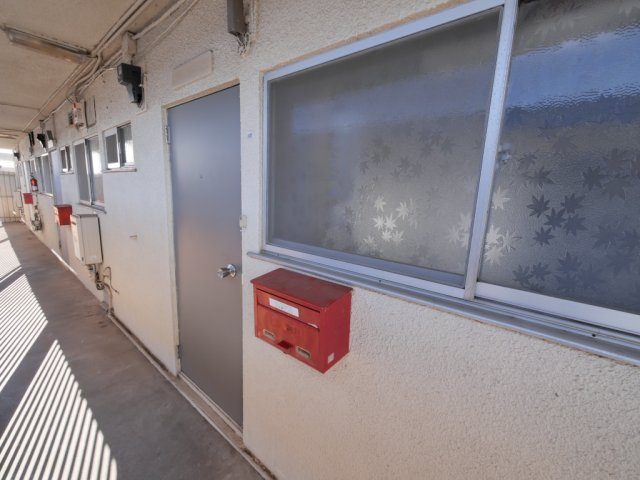 あかつき荘の玄関|ゆったりとした玄関です