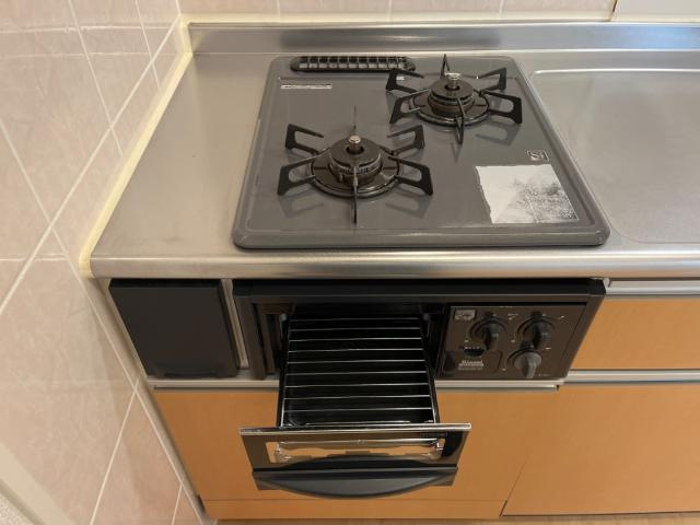 スターテラス花岡のキッチン|ガスコンロ