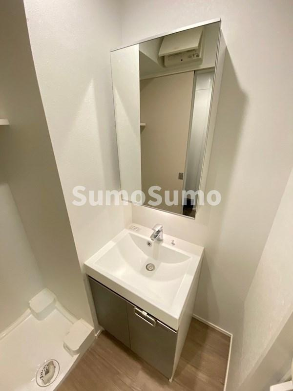 エンクレスト大手門GLOWの独立洗面台