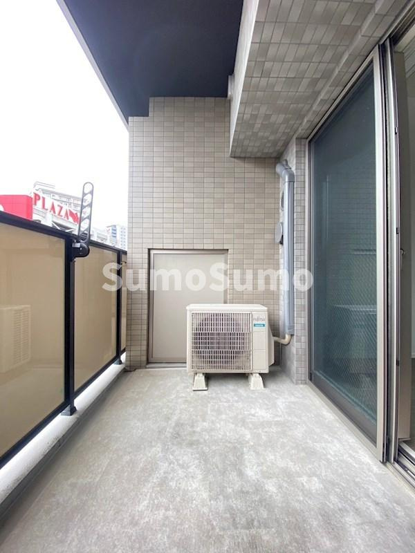 エンクレスト大手門GLOWのバルコニー