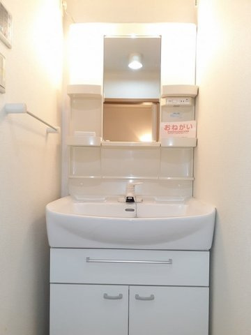 クライムの洗面所