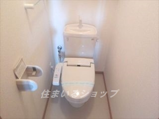 広島市安佐北区可部東１丁目のアパートのトイレ|シャワートイレ