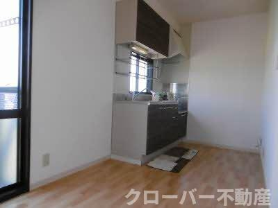 コスモタウン森岡 D棟のキッチン