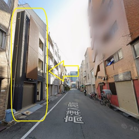 日本橋1丁目戸建・事務所・店舗の外観