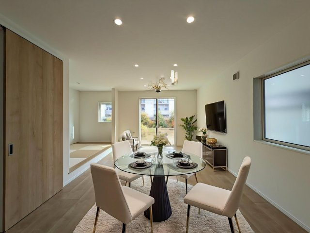 【居間・リビング】 | ☆CGでバーチャルホームステージングしています。

