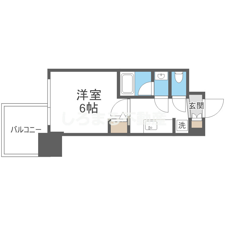 コンフォリア・リヴ大阪本町の間取り