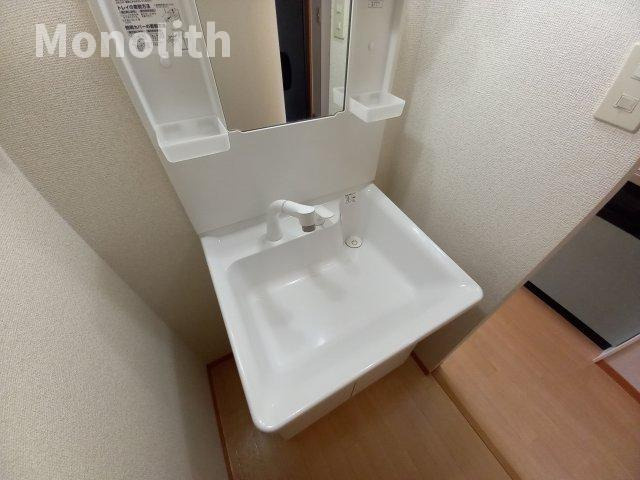 プラスパーあさひの洗面所