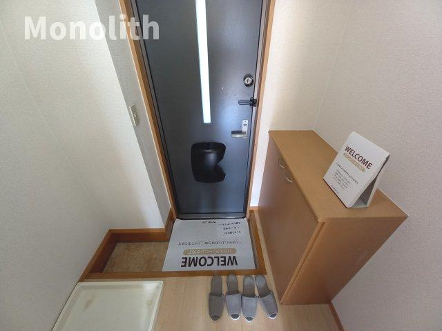 プラスパーあさひの玄関