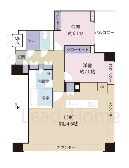 【間取り】 | グランスイート麻布台ヒルトップタワー