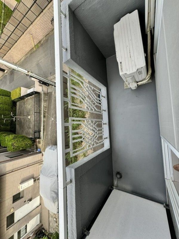 ローズアパートＦ２５番館Ａ　F-025Aのバルコニー