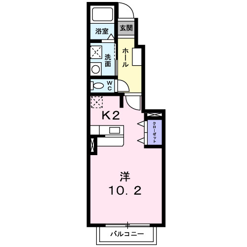 フィオーレ松ヶ丘の間取り