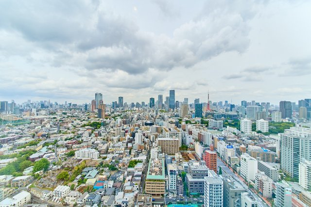 【展望】 | 白金ザ・スカイＥ棟 | 38階部分につき眺望良好！