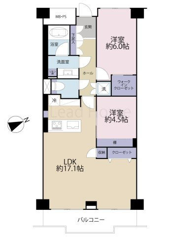 【間取り】 | クレール白金台