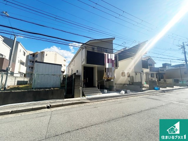 西宮市大社町　新築一戸建ての外観|お客様に長く安心して住んでいだだける事にこだわった家づくり！住んでからのアフターサービスにもしっかりと取り組んでいます！