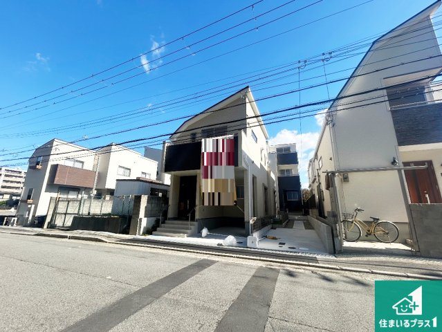 西宮市大社町　新築一戸建ての外観|お客様に長く安心して住んでいだだける事にこだわった家づくり！住んでからのアフターサービスにもしっかりと取り組んでいます！