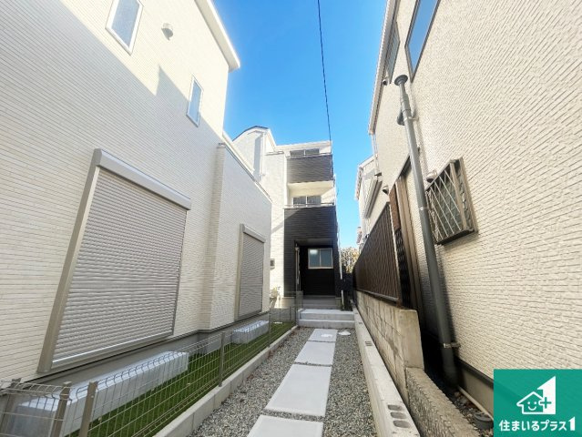 西宮市大社町　新築一戸建ての外観|お客様に長く安心して住んでいだだける事にこだわった家づくり！住んでからのアフターサービスにもしっかりと取り組んでいます！