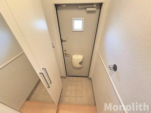 サンリットヴィラの玄関