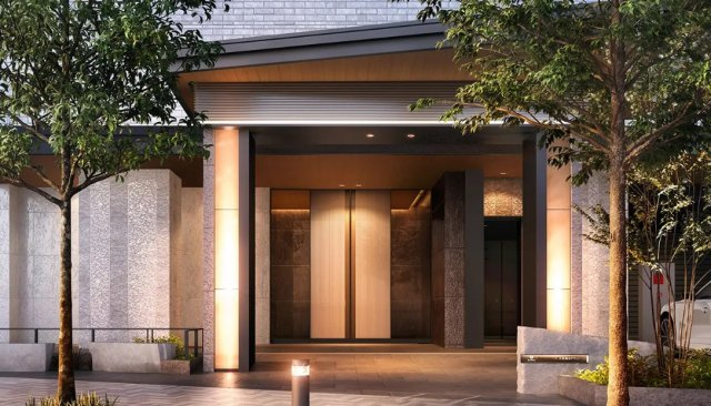 ザ・パークハウス大阪梅田タワーのエントランス