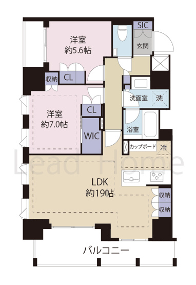 【間取り】 | アトラス麻布十番
