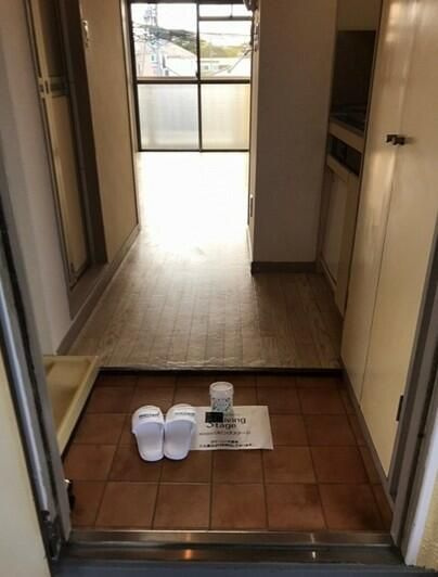 エバーグレイス分倍の玄関